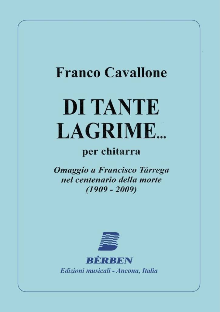 Di Tante Lagrime?